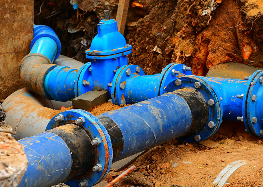 Sewer Line Replacement in Felton